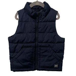Gap, Blue puff vest, size 4t.